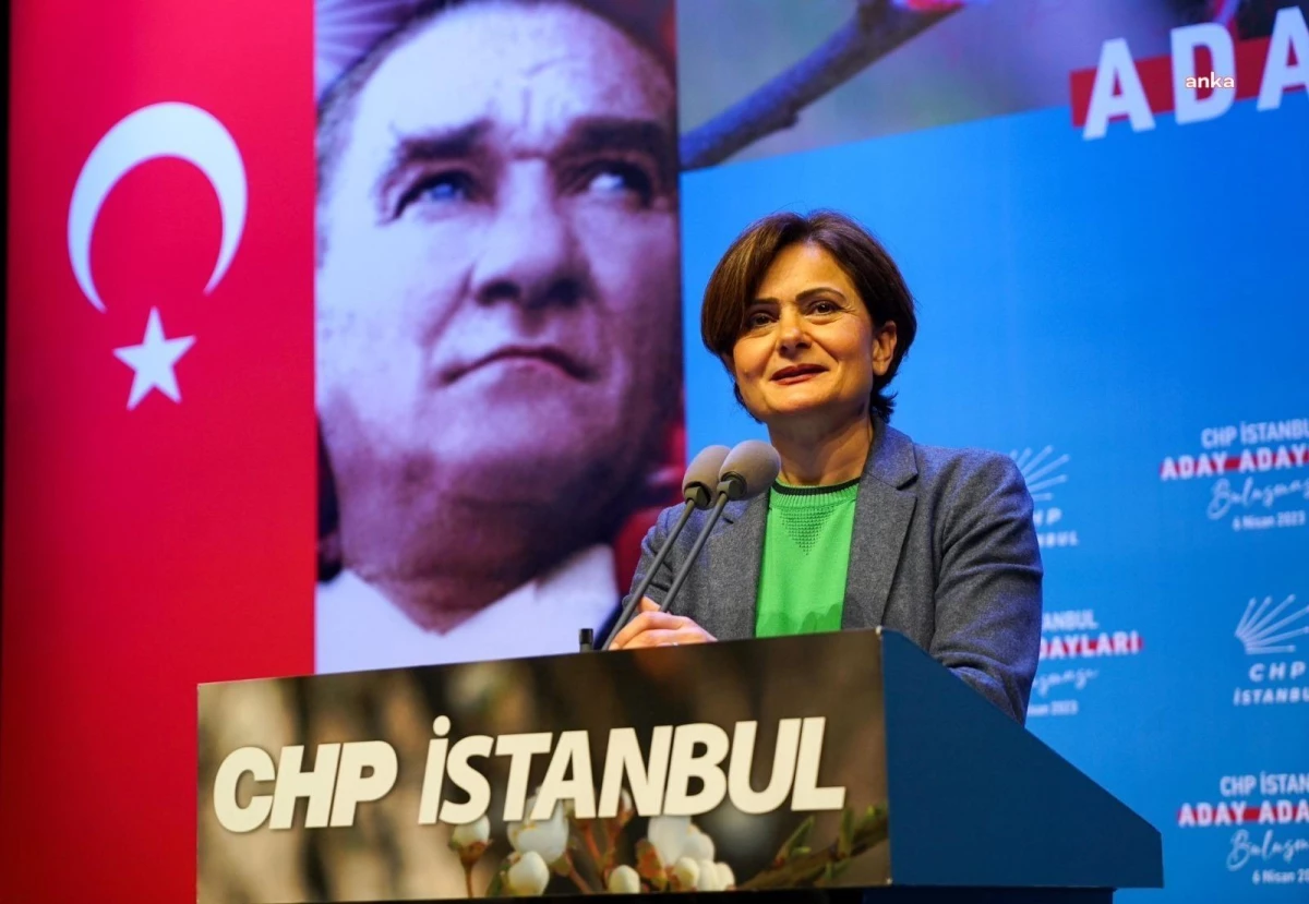 CHP İstanbul Vilayet Lideri Canan Kaftancıoğlu, Kılıçdaroğlu ve Demirtaş'ın fotoğraflarının bulunduğu pankartların kaldırılması için karar aldıklarını açıkladı