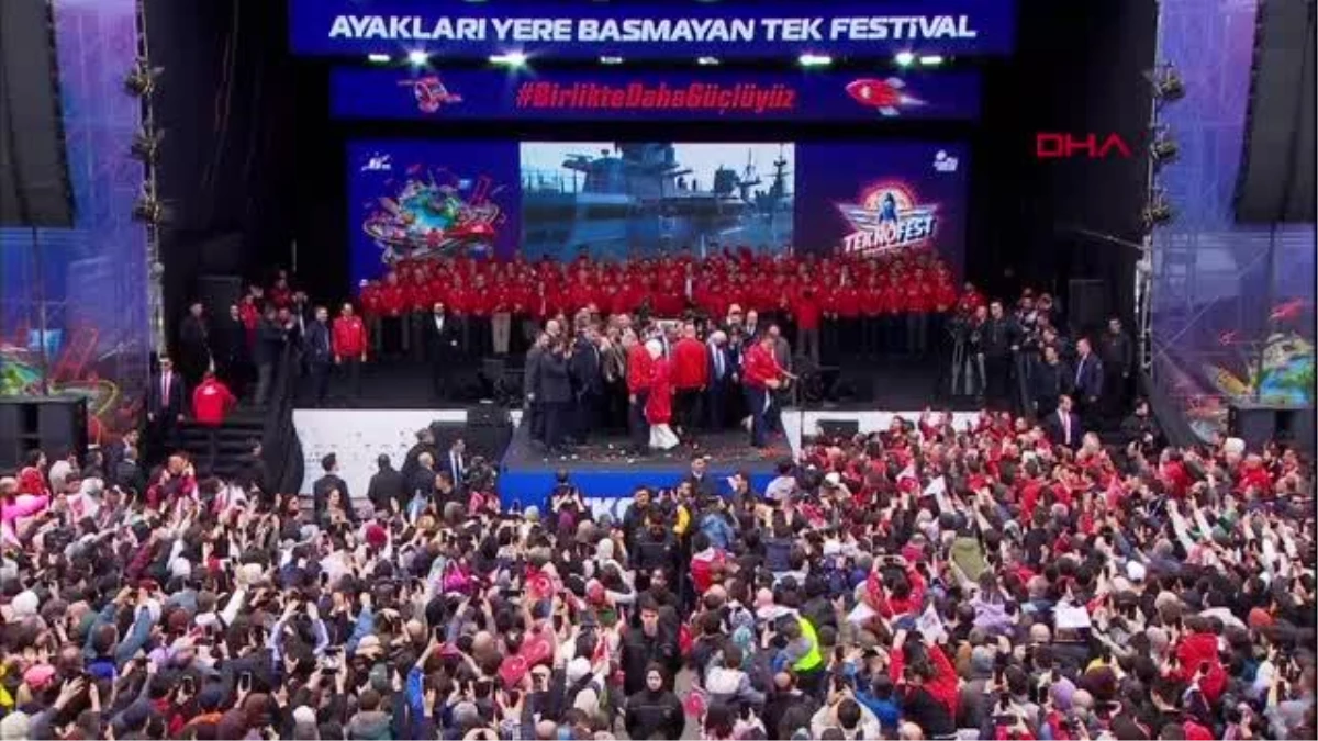 Cumhurbaşkanı Erdoğan, TEKNOFEST'ten Kahramanmaraşa bağlandı