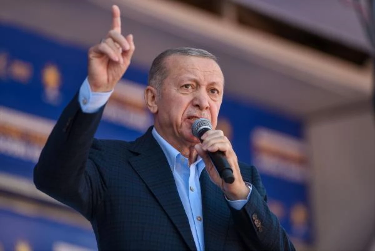 Erdoğan Antalya mitinginde konuştu: 'Kılıçdaroğlu'nu cumhurbaşkanı adayı olarak karşımıza diken bir sistem var'