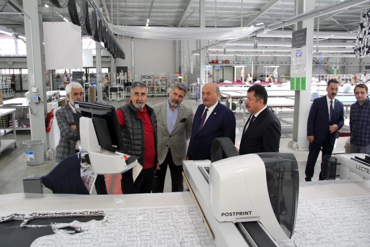 Erzincan Organize Sanayi Bölgesi'nde faaliyet gösteren fabrikalar ziyaret edildi