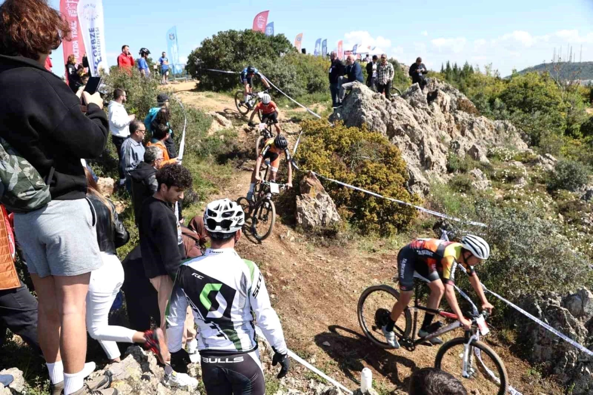 Gebze Ulusal Dağ Bisikleti Kupası Yarışları Heyecanlı Anlara Sahne Oldu