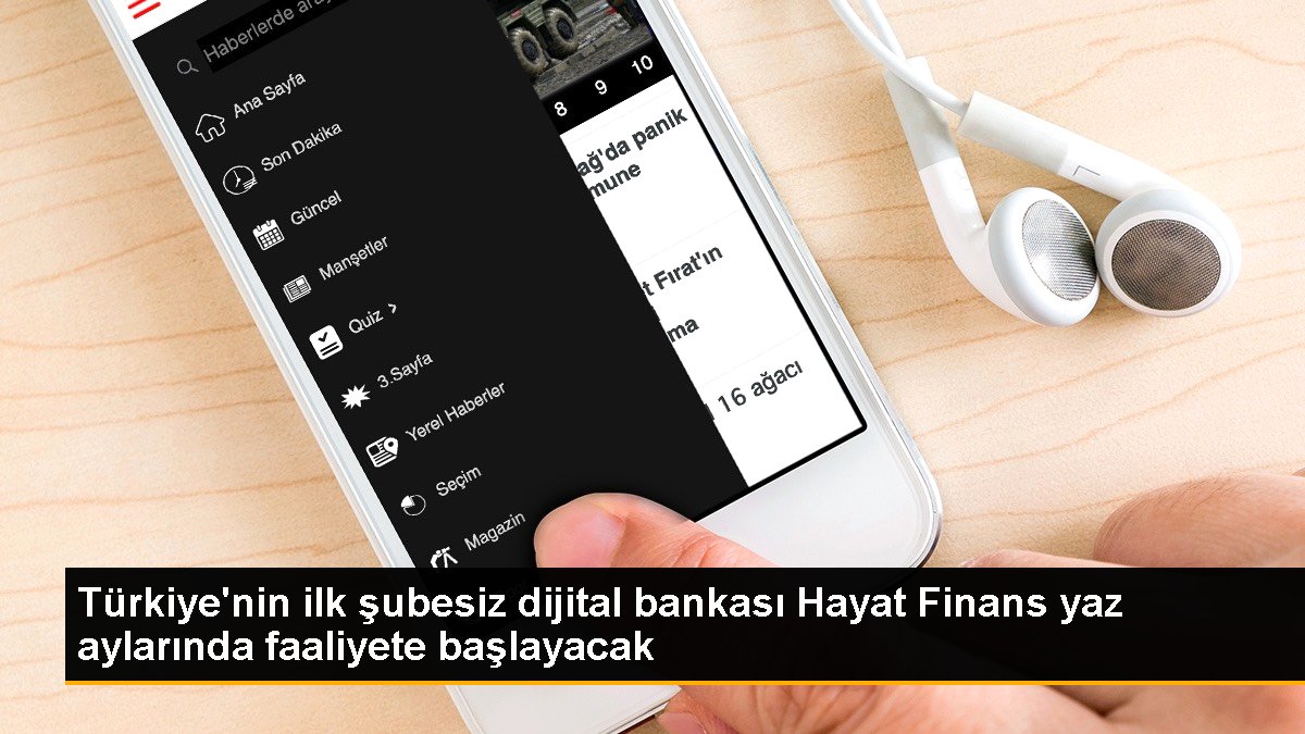 Hayat Finans, Türkiye'nin Birinci Şubesiz Dijital Bankası Olacak