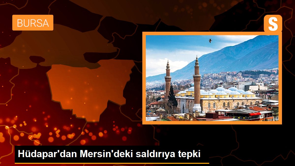 Hüdapar standına yapılan taarruz Mersin'de protesto edildi