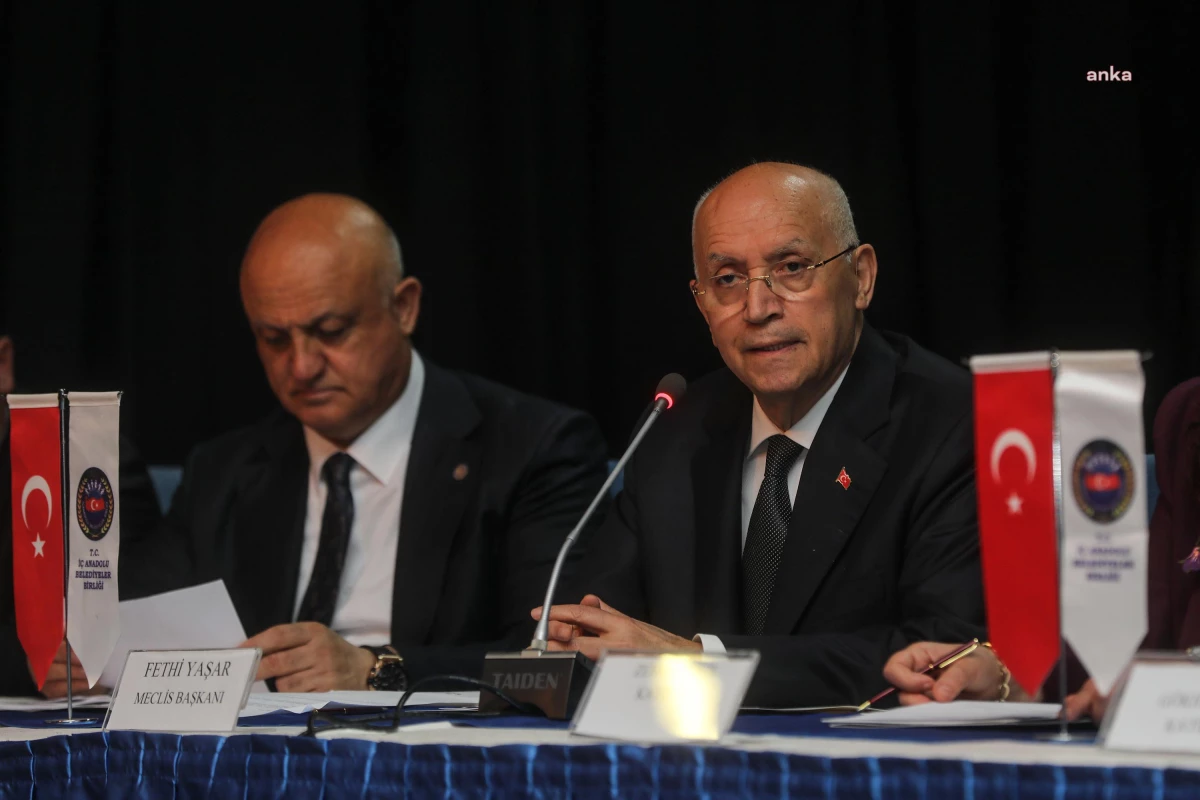 İç Anadolu Belediyeler Birliği'nin Olağan Meclis Toplantısı Yapıldı