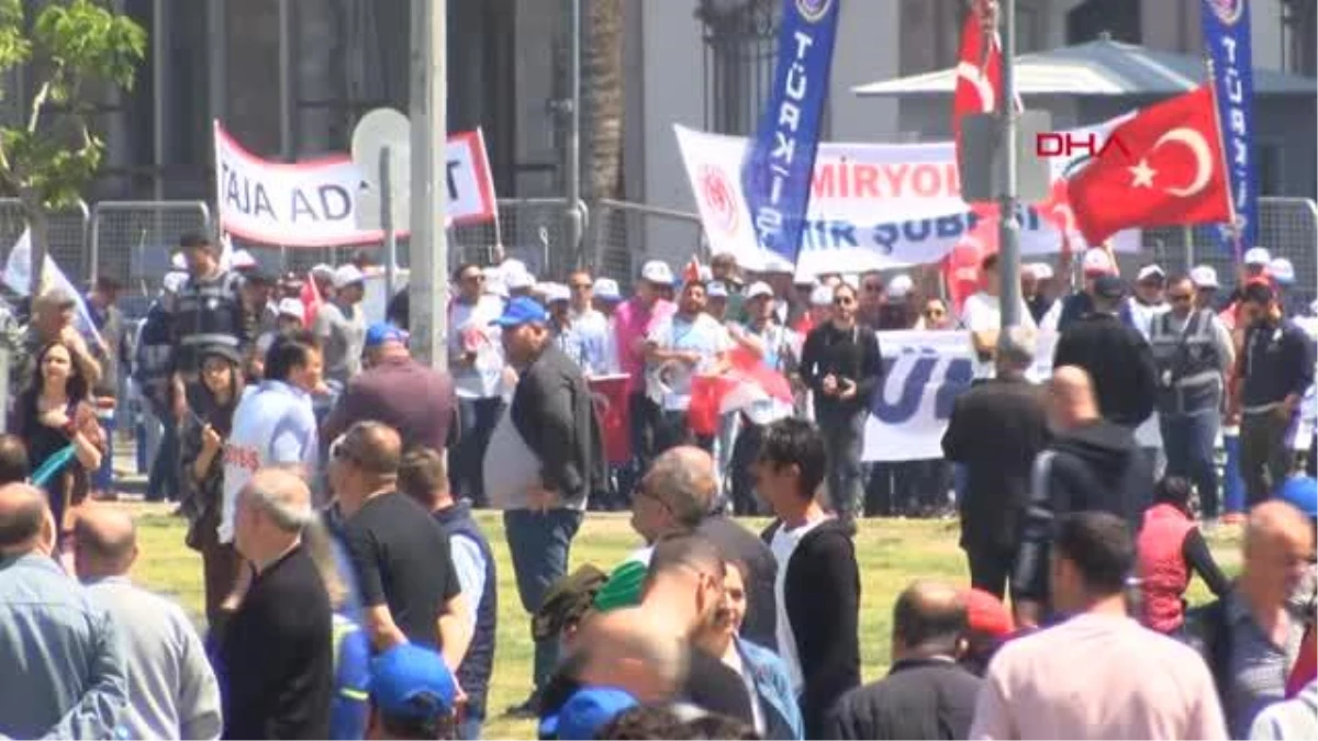 İzmir'de 1 Mayıs kutlamaları geniş güvenlik tedbirleri altında gerçekleşti