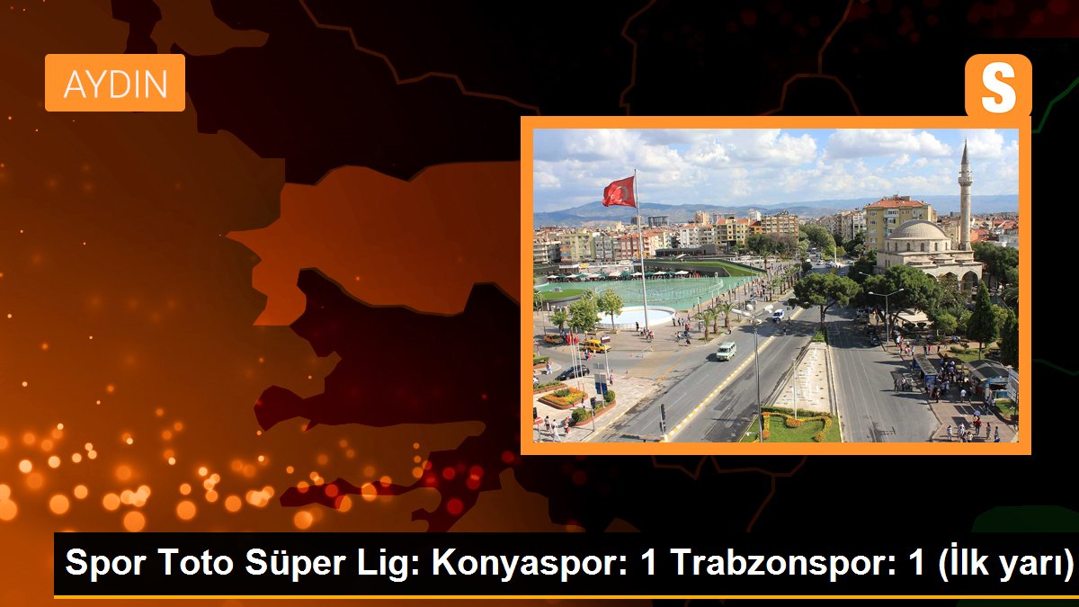 Konyaspor-Trabzonspor maçı 1-1 berabere tamamlandı