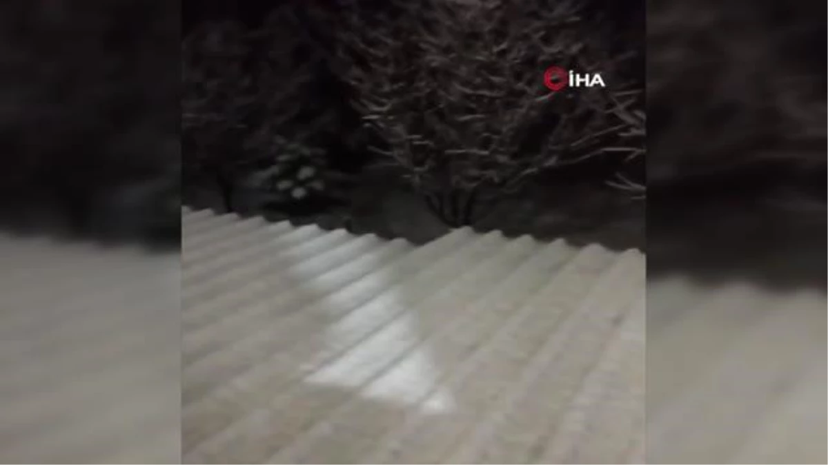 Malatya'da Nisan Ayında Yüksek Kısımlarda Kar Yağışı