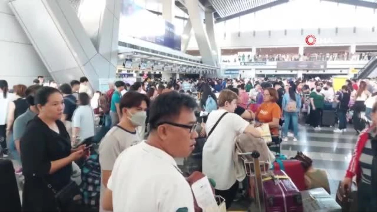 Manila Havalimanında Elektrik Kesintisi: 46 Uçuş İptal Edildi