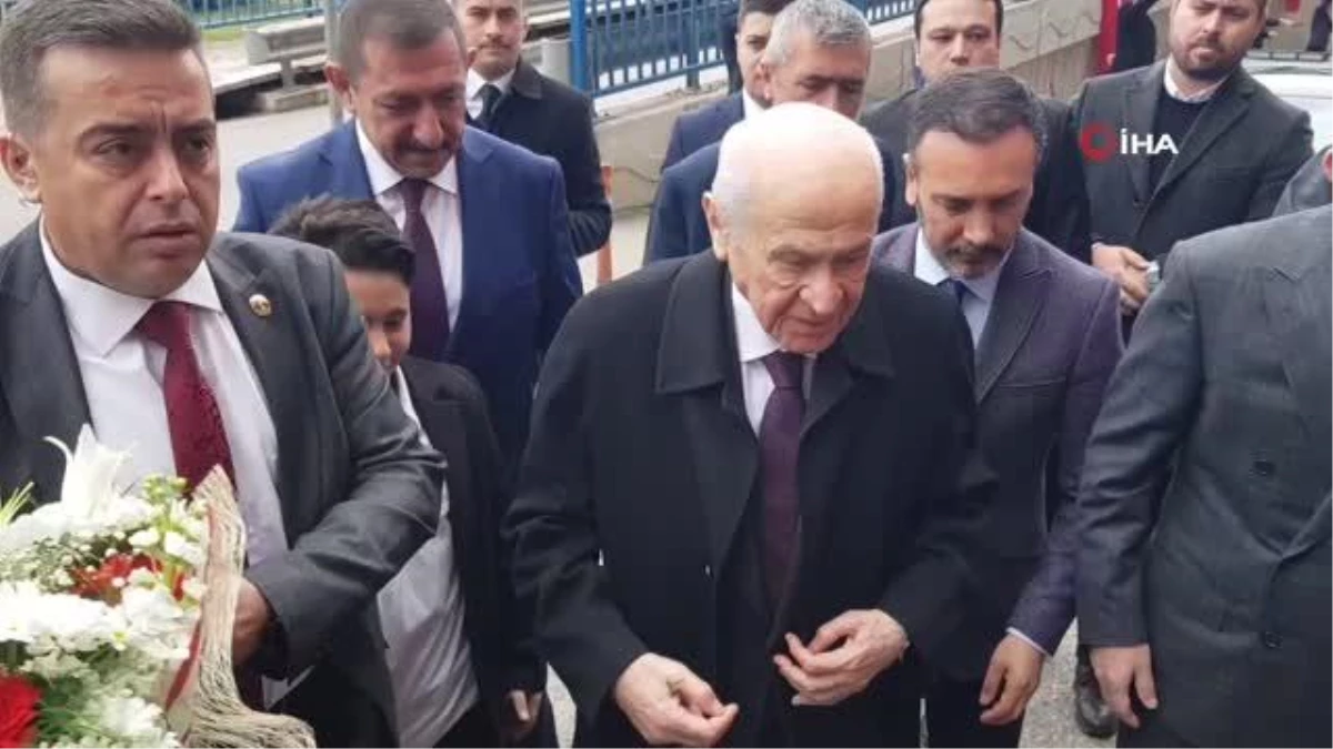 MHP önderi Bahçeli Karabük'te Belediye Lideri Vergili ile görüştü