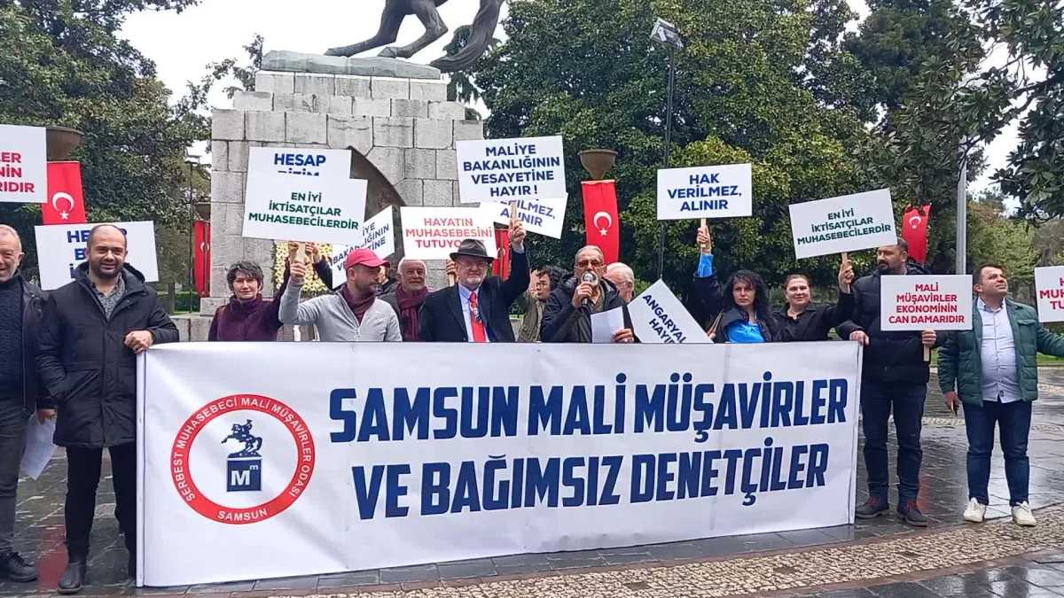 Muhasebeciler Samsun'da Hareket Yaptı: 'Angarya İşlerden Kurtulmak İstiyoruz'