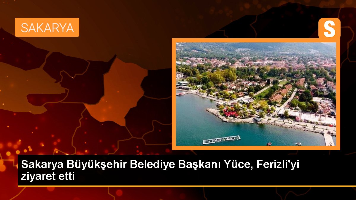 Sakarya Büyükşehir Belediye Lideri Ekrem Aziz Ferizli'de Temaslarda Bulundu