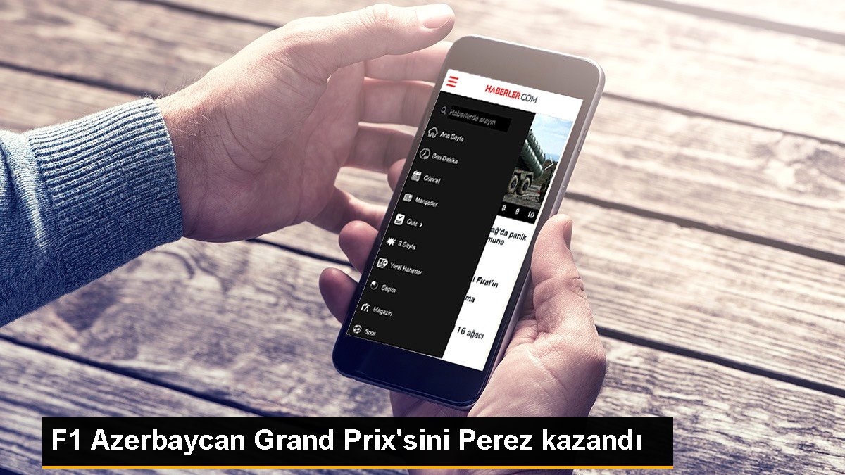 Sergio Perez Azerbaycan Grand Prixsini kazandı