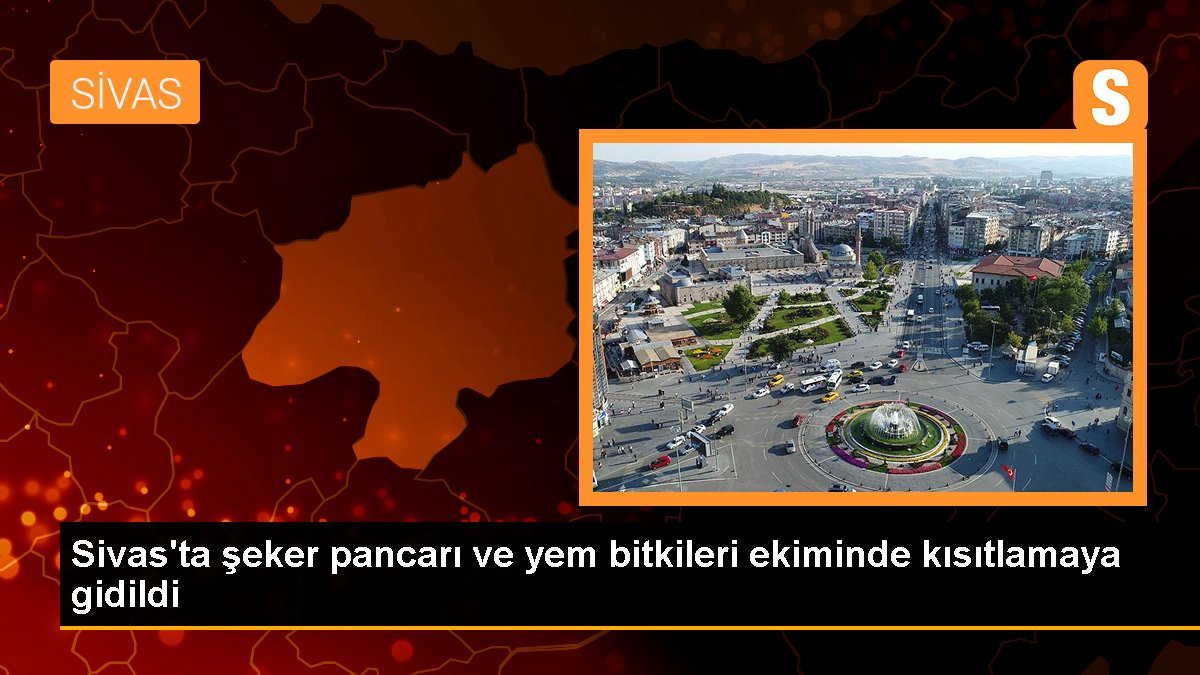 Sivas'ta Şeker Pancarı ve Yem Bitkileri Ekiminde Kısıtlama