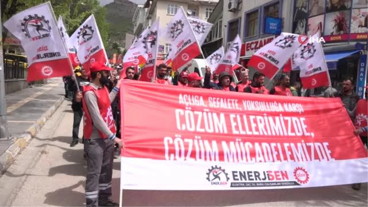 Tunceli'de 1 Mayıs kutlamaları coşkulu geçti