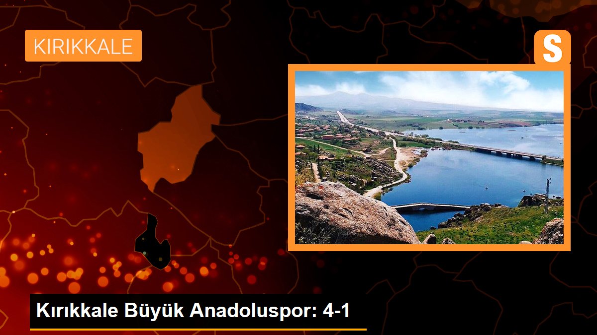 Turgutluspor Kırıkkale Büyük Anadoluspor'u 4-1 yendi