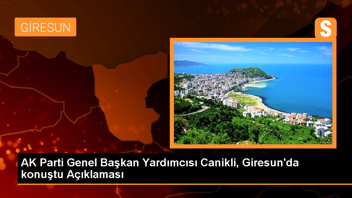 AK Parti Genel Lider Yardımcısı Canikli: İnsansız savaş uçağında Türkiye bir numara