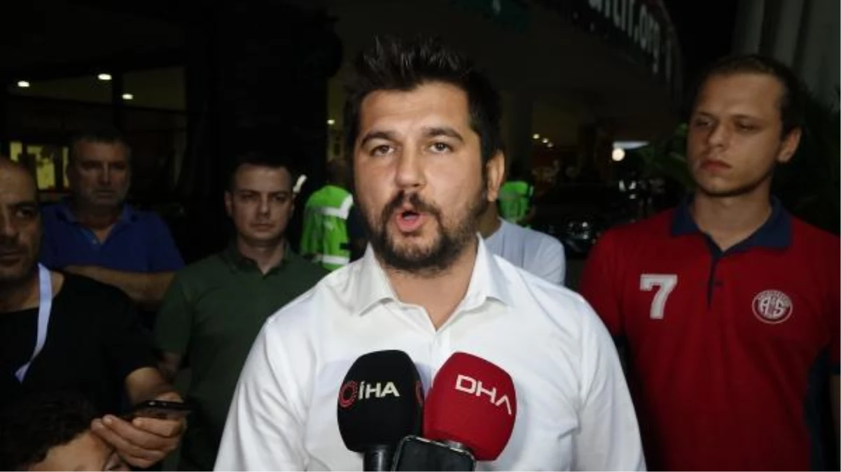 Antalyaspor Basın Sözcüsü Adnan Lider: Adil bir idare istiyoruz