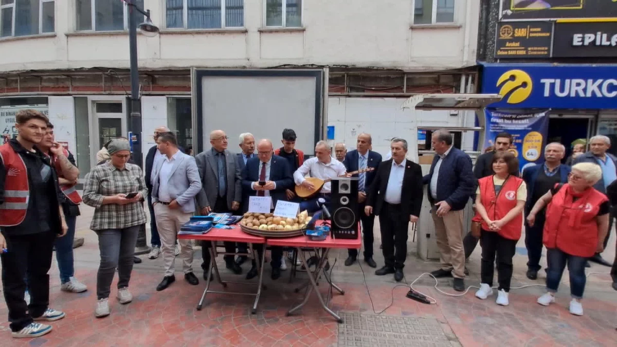 CHP Karabük Milletvekili Adayları Hayat Pahalılığını Protesto Etti