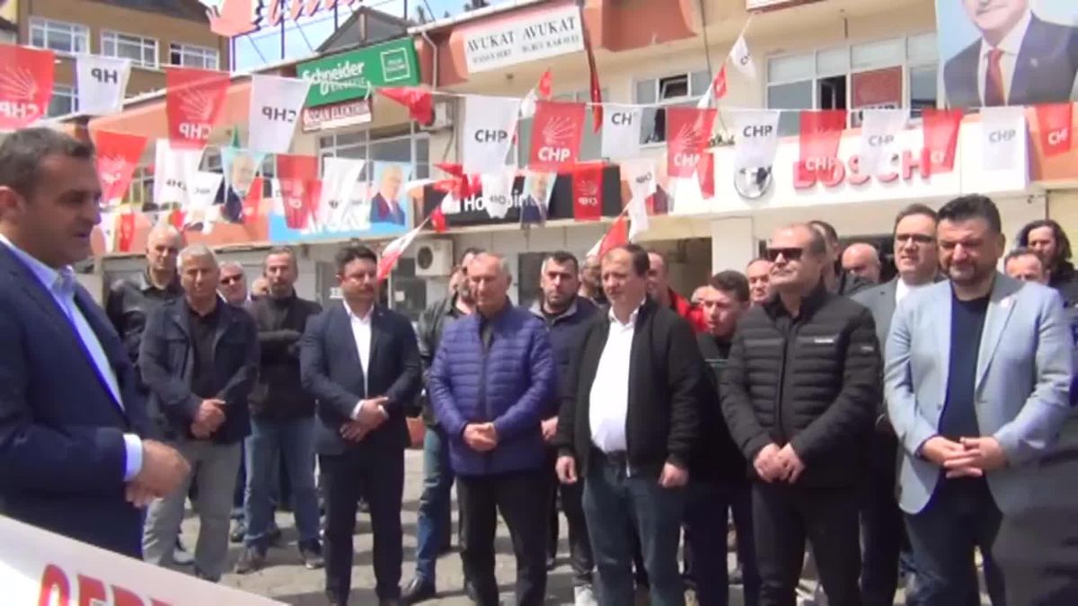 CHP Sinop Milletvekili Barış Karadeniz, Gerze Sanayi esnafını ziyaret etti