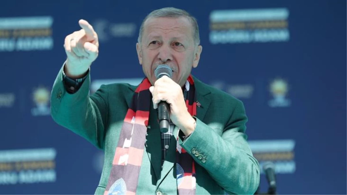Cumhurbaşkanı Recep Tayyip Erdoğan, Kemal Kılıçdaroğlu'nun mitinginde söylenen "Dişe diş kana kan" sloganlarına reaksiyon gösterdi