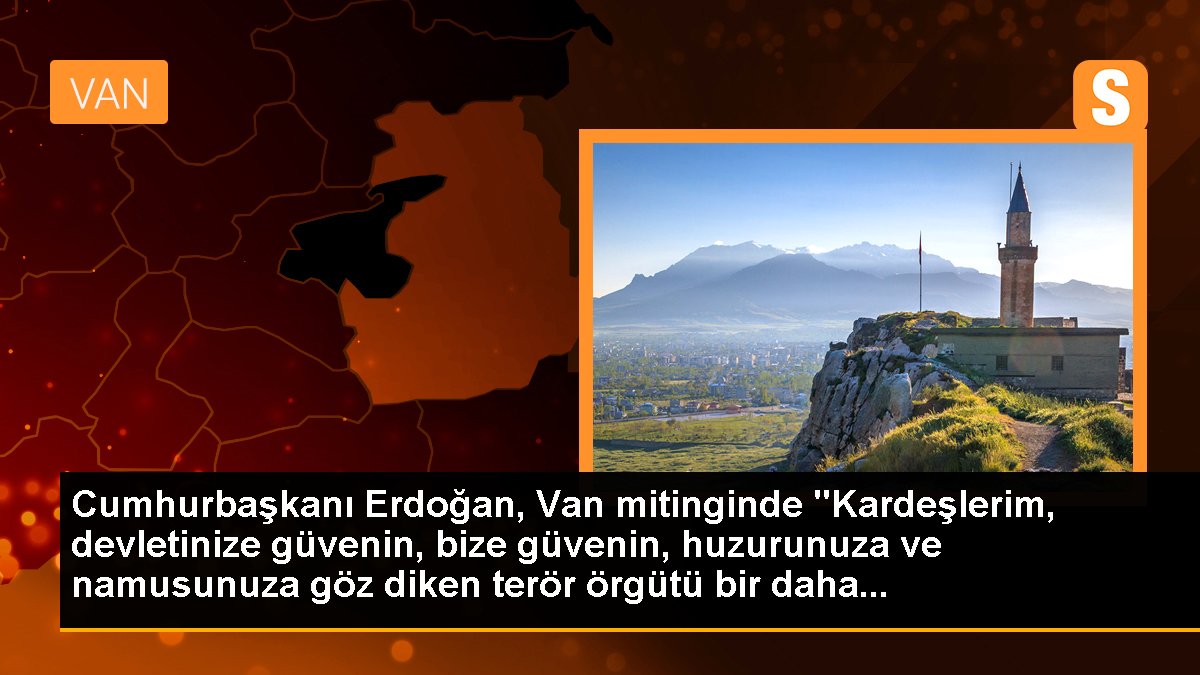Erdoğan: Terör örgütü artık huzurumuzu ve namusumuzu tehdit edemeyecek