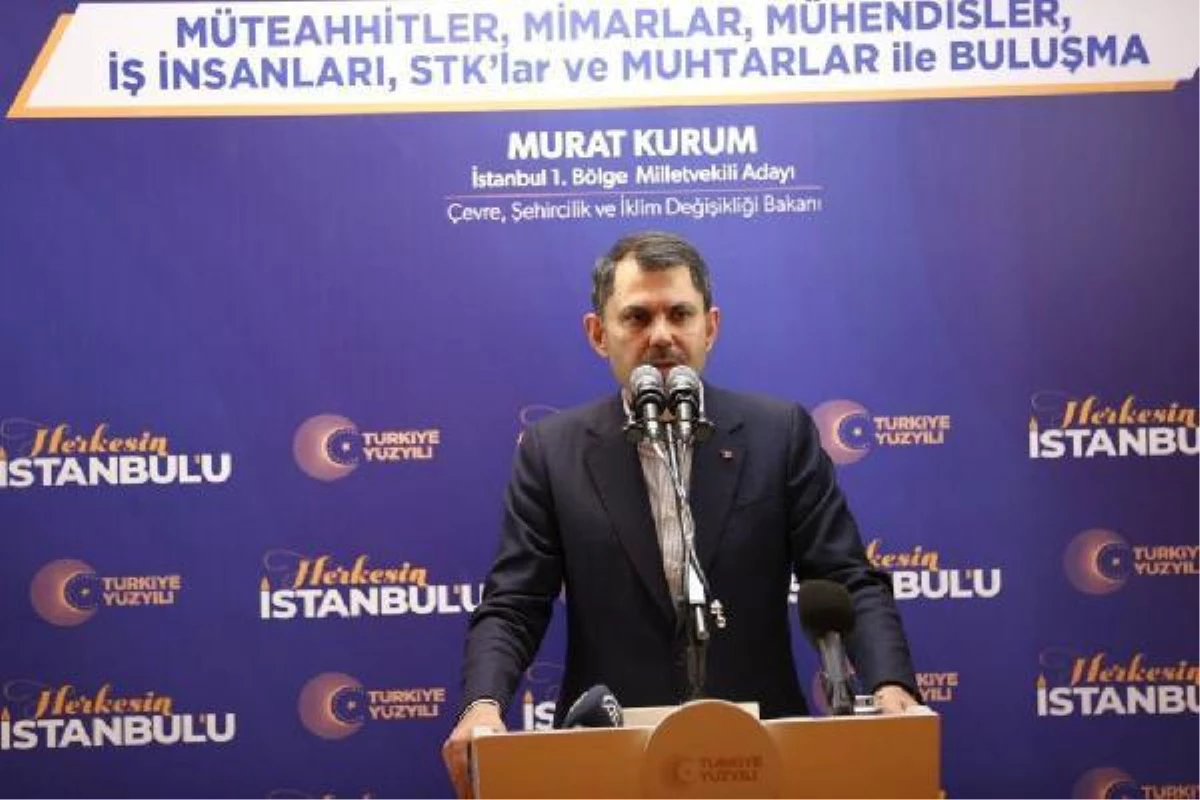 Etraf ve Şehircilik Bakanı Murat Kurum Sultanbeyli'de iş insanlarıyla buluştu