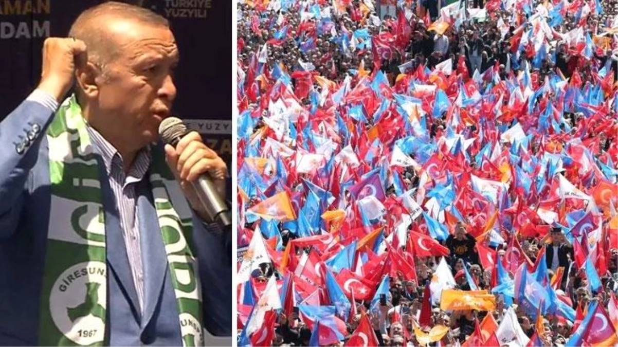 Giresun'da halka seslenen Cumhurbaşkanı Recep Tayyip Erdoğan sert konuştu: Bunların dini, ezanı, kitabı yok