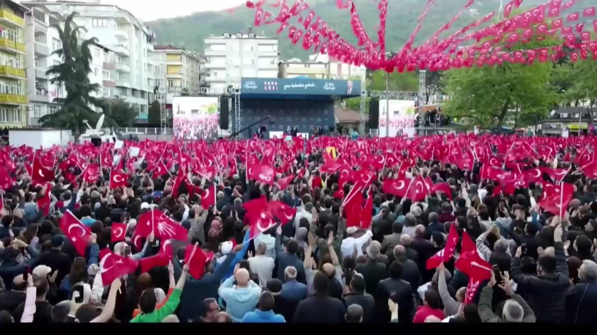 Kemal Kılıçdaroğlu, Ordu'da: "Darbe Değil Demokrasi, Demokrasi. Sandıktan Demokrasi Çıkacak"