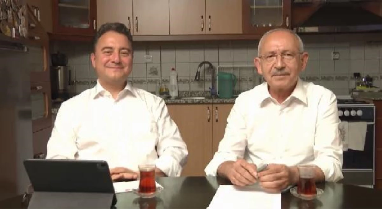 Kılıçdaroğlu ve Babacan'dan iktisat projeleri için 'Şampiyonlar Ligi' görüntüsü