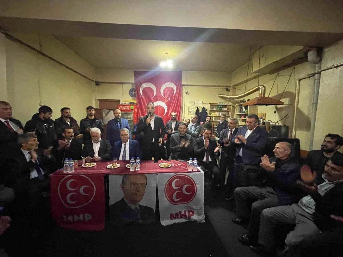 MHP Aşkale Seçim Uyum Merkezi açıldı
