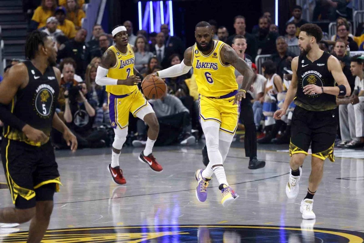 NBA Batı Konferansı Yarı Finalinde Lakers, Warriors'ı Mağlup Etti
