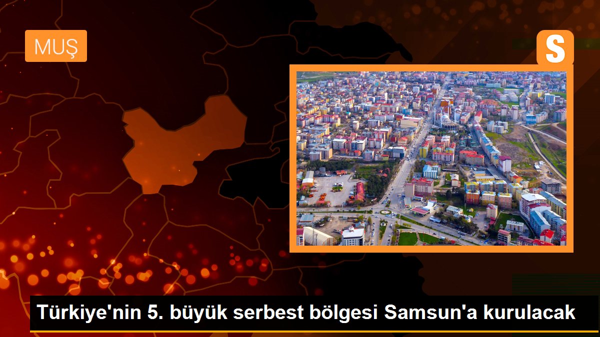 Samsun'da Orta Karadeniz Özgür Bölgesi kurulacak
