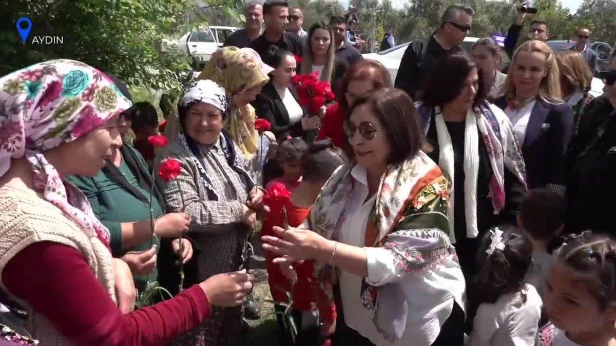 Selvi Kılıçdaroğlu Aydın'da Üretici Bayanları Ziyaret Etti