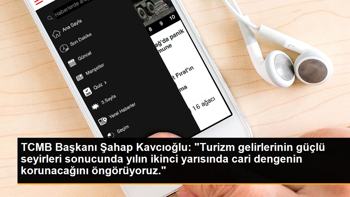 TCMB Lideri Şahap Kavcıoğlu: Turizm gelirleri cari istikrarın korunmasına katkı sağlayacak