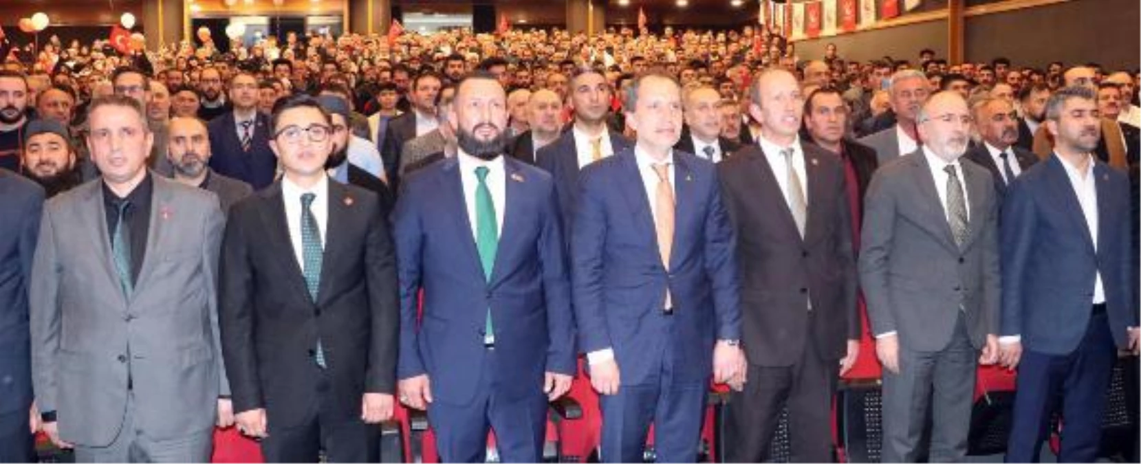 Tekrar Refah Partisi Genel Lideri Fatih Erbakan Erzurum'da Partililere Seslendi