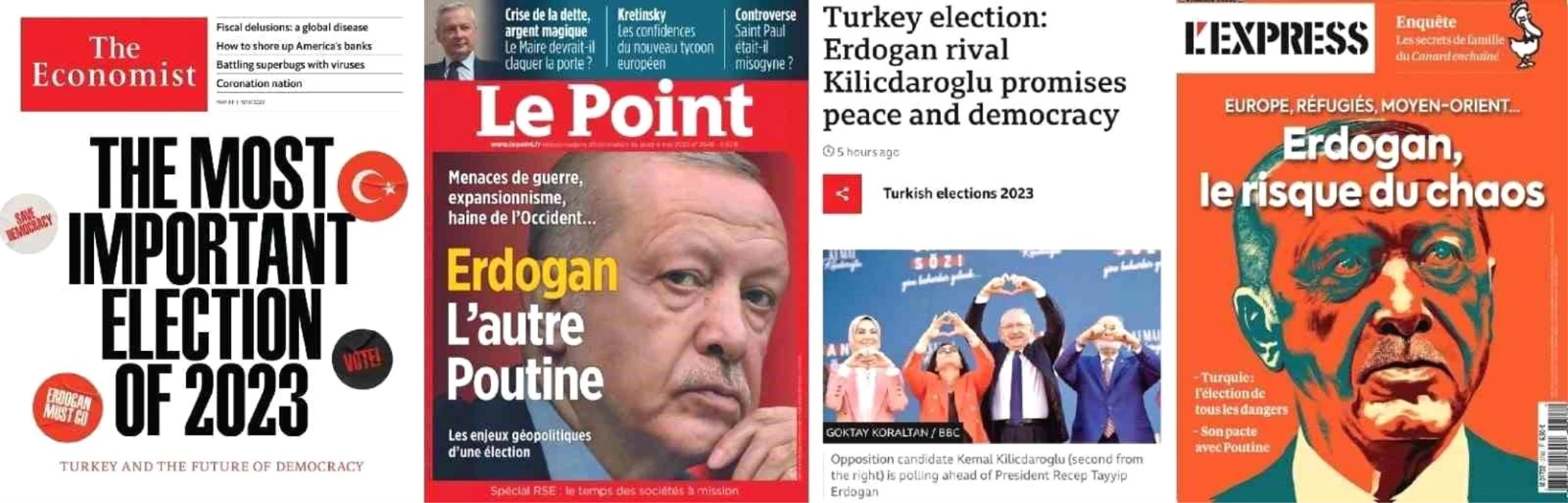 The Economist mecmuası Türkiye seçimlerini kapağına taşıdı