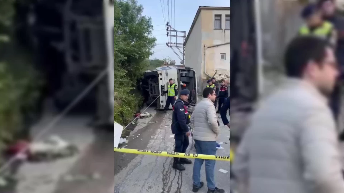 Trabzon'da midibüs kazası: 4 meyyit