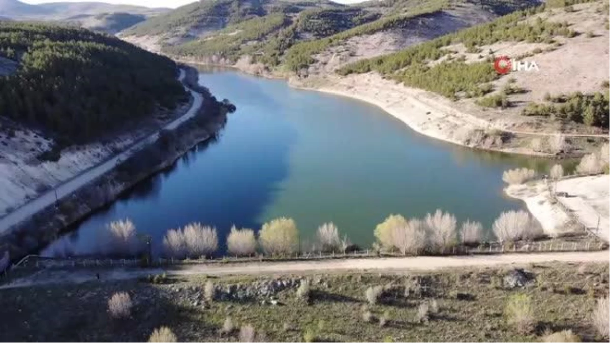 Yağışlar Yozgattaki baraj ve göletlerdeki su düzeyini yükseltti