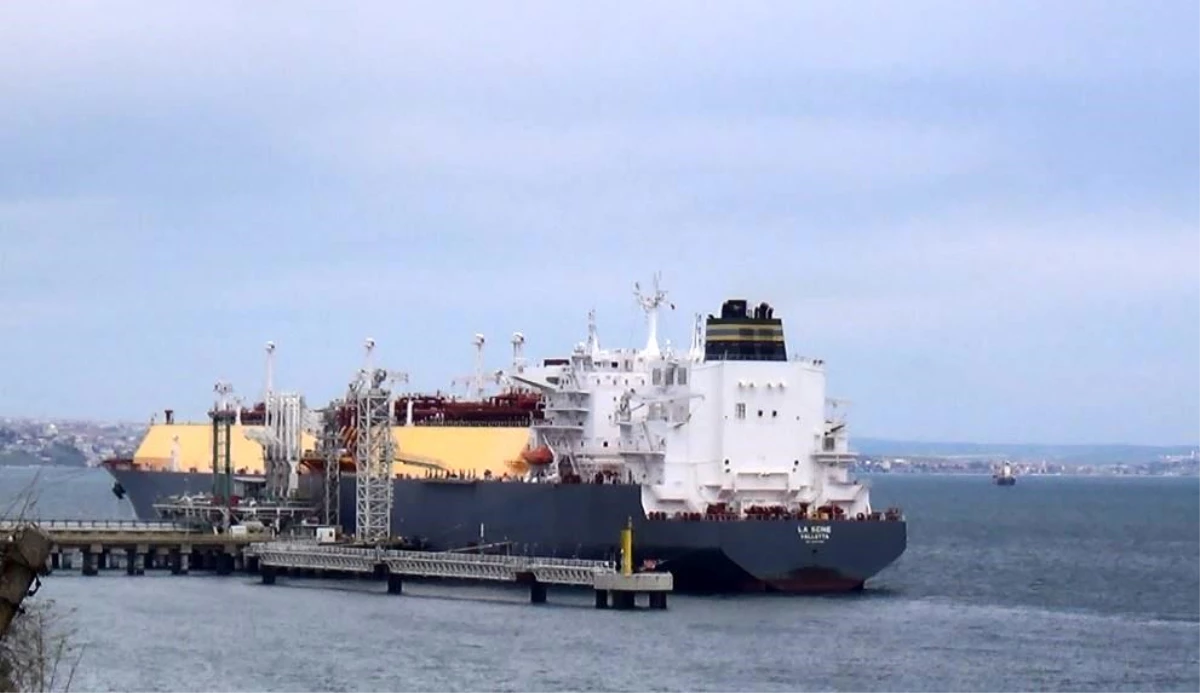 ABD'den gelen dev tanker Tekirdağ'a ulaştı