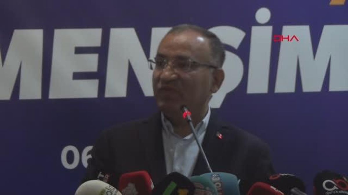 Adalet Bakanı Bozdağ: Öcalan ile görüşme savları temelsiz