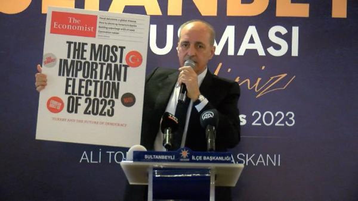 AK Parti Genel Başkanvekili Numan Kurtulmuş, yabancı mecmuaların Erdoğan manşetlerine reaksiyon gösterdi