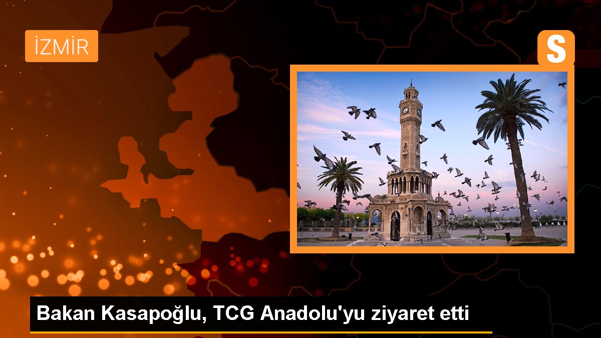 Bakan Kasapoğlu, TCG Anadolu'yu ziyaret etti