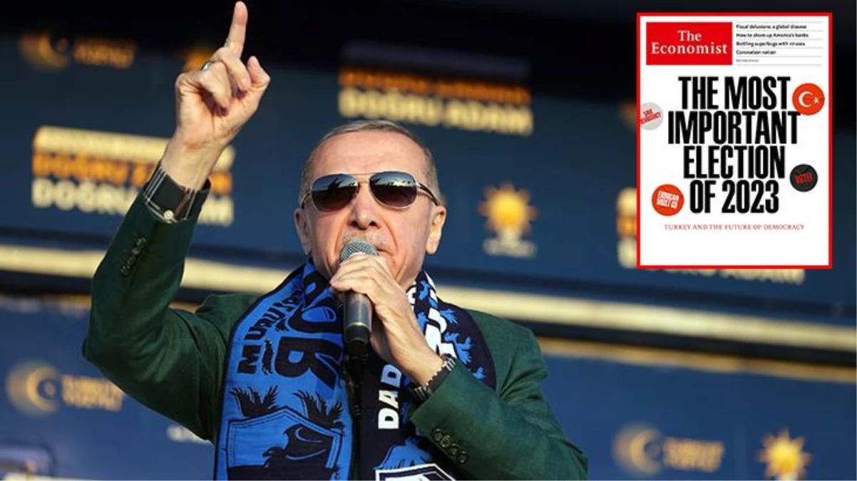Cumhurbaşkanı Erdoğan'dan çok konuşulan Economist mecmuasının kapağına reaksiyon: Milleti tehdit eden yabancı mecmualar dışında kimse karalar bağlamayacak