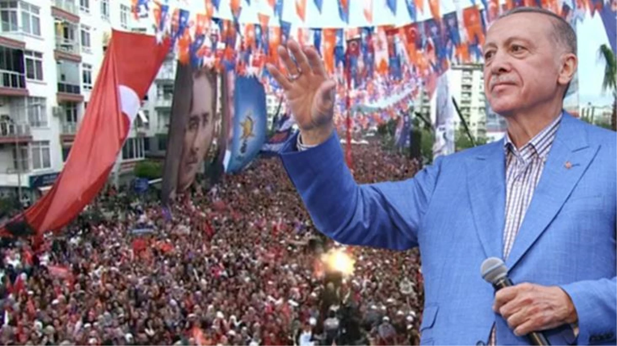 Cumhurbaşkanı Erdoğan'dan Mersin Mitingi'ndeki kalabalıkla ilgili: Burada 80 bin kişi var, demek ki gümbür gümbür sandığa gidiyoruz