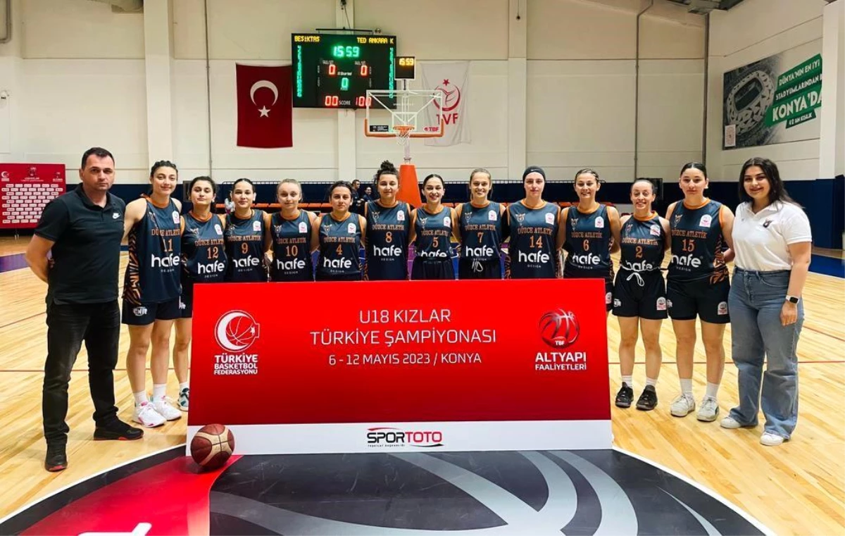 Düzce Atletik U18 Türkiye şampiyonasına galibiyetle başladı