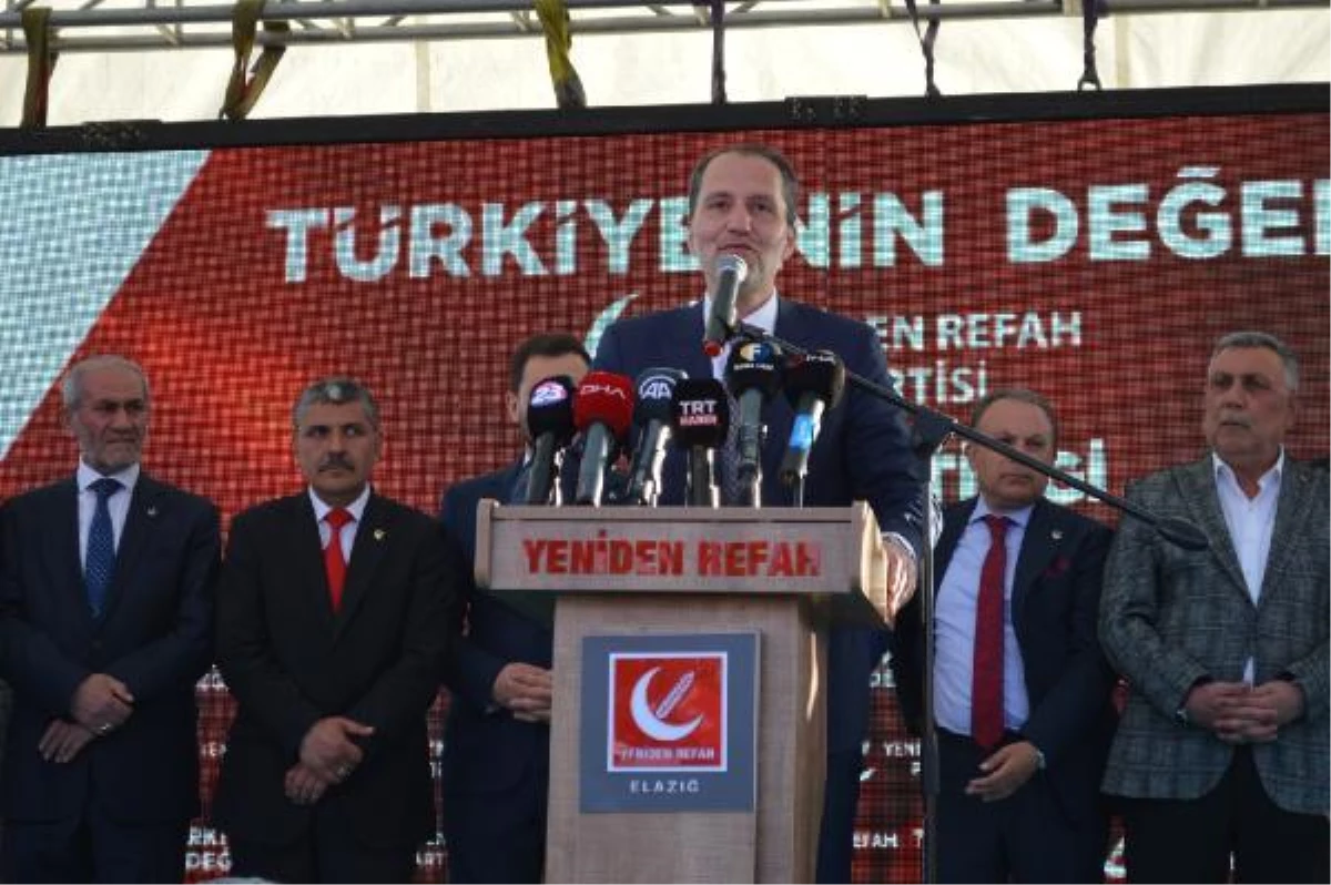 Fatih Erbakan, Elazığ'da konuştu