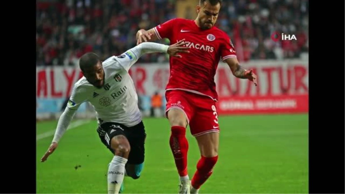FTA Antalyaspor 1-0 Beşiktaş: Birinci yarı sonucu