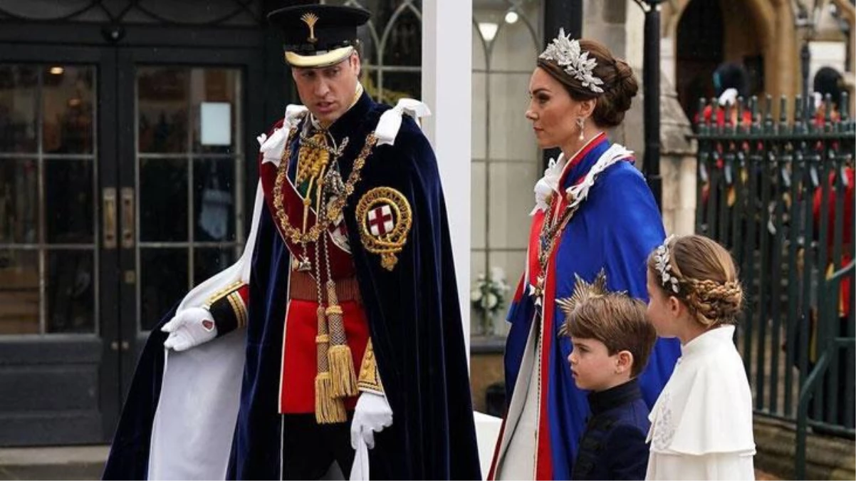 Kral Charles'ın taç giyme merasimi başladı! Galler Prensesi Kate Middleton şıklığıyla göz kamaştırdı