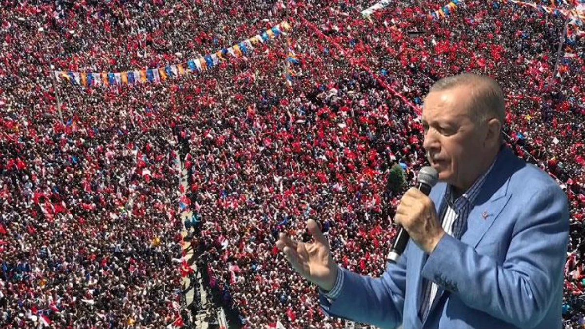 Recep Tayyip Erdoğan, Kayseri'de düzenlediği mitingde gördüğü kalabalığa hayran kalarak Kılıçdaroğlu'na nispet yaptı