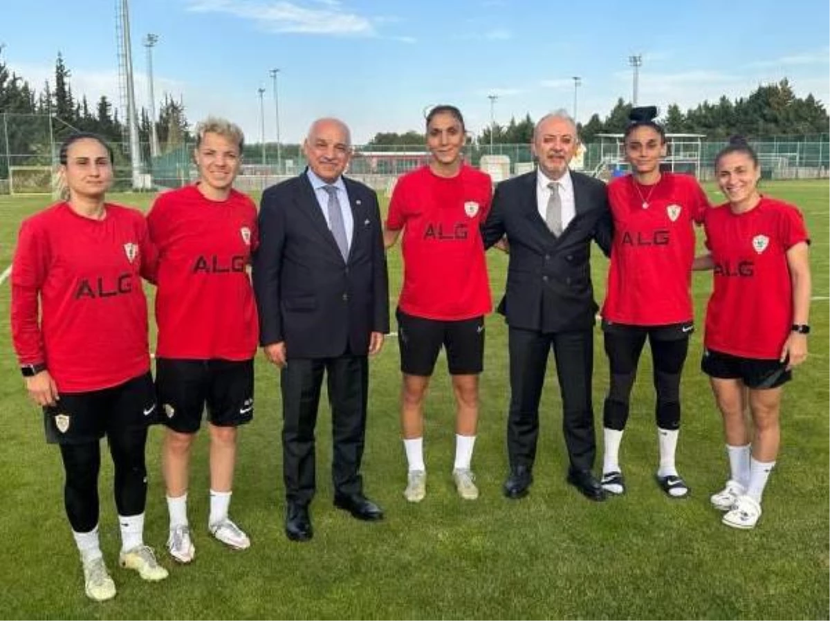 TFF Lideri Mehmet Büyükekşi'den ALG Spor'a ziyaret